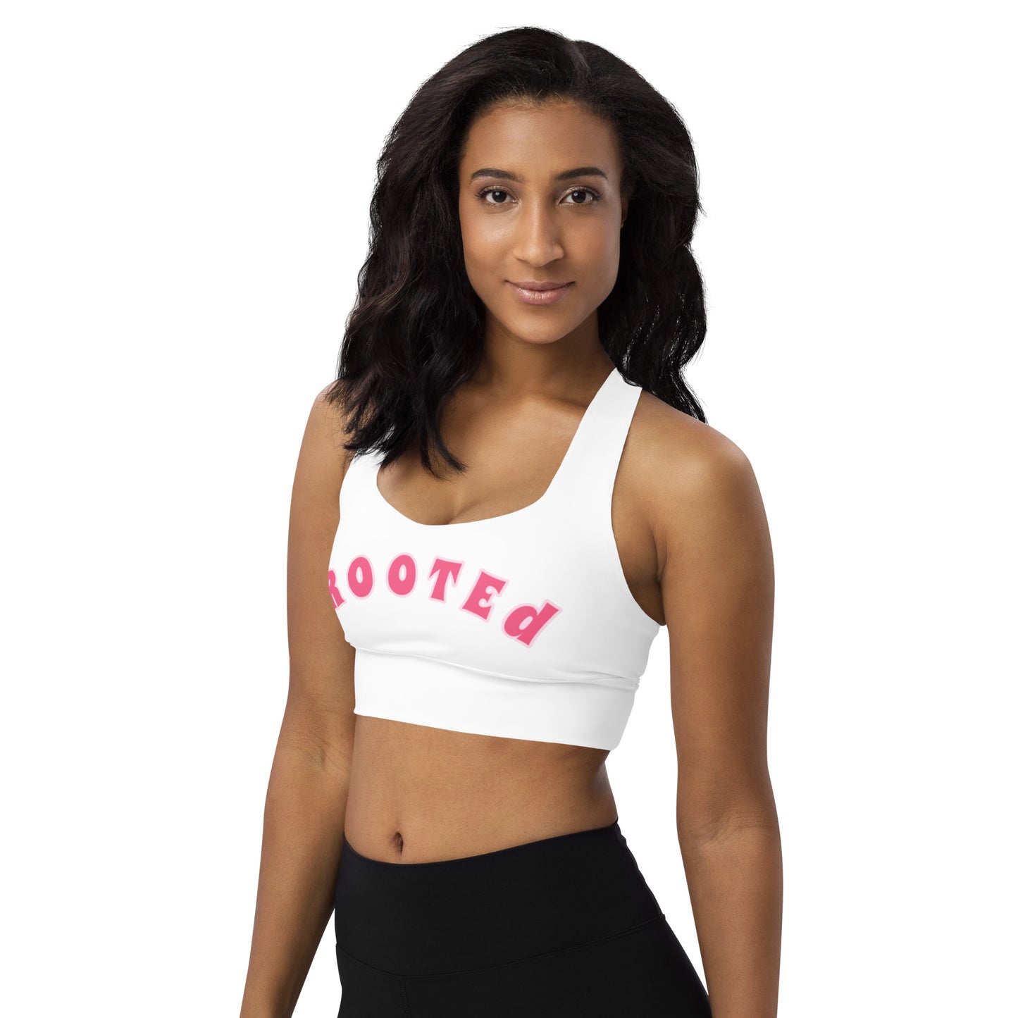 Longline sports bra