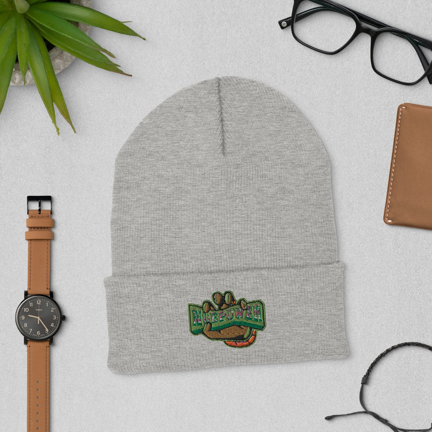 MOE POWR MOE DOLLAZ Cuffed Beanie