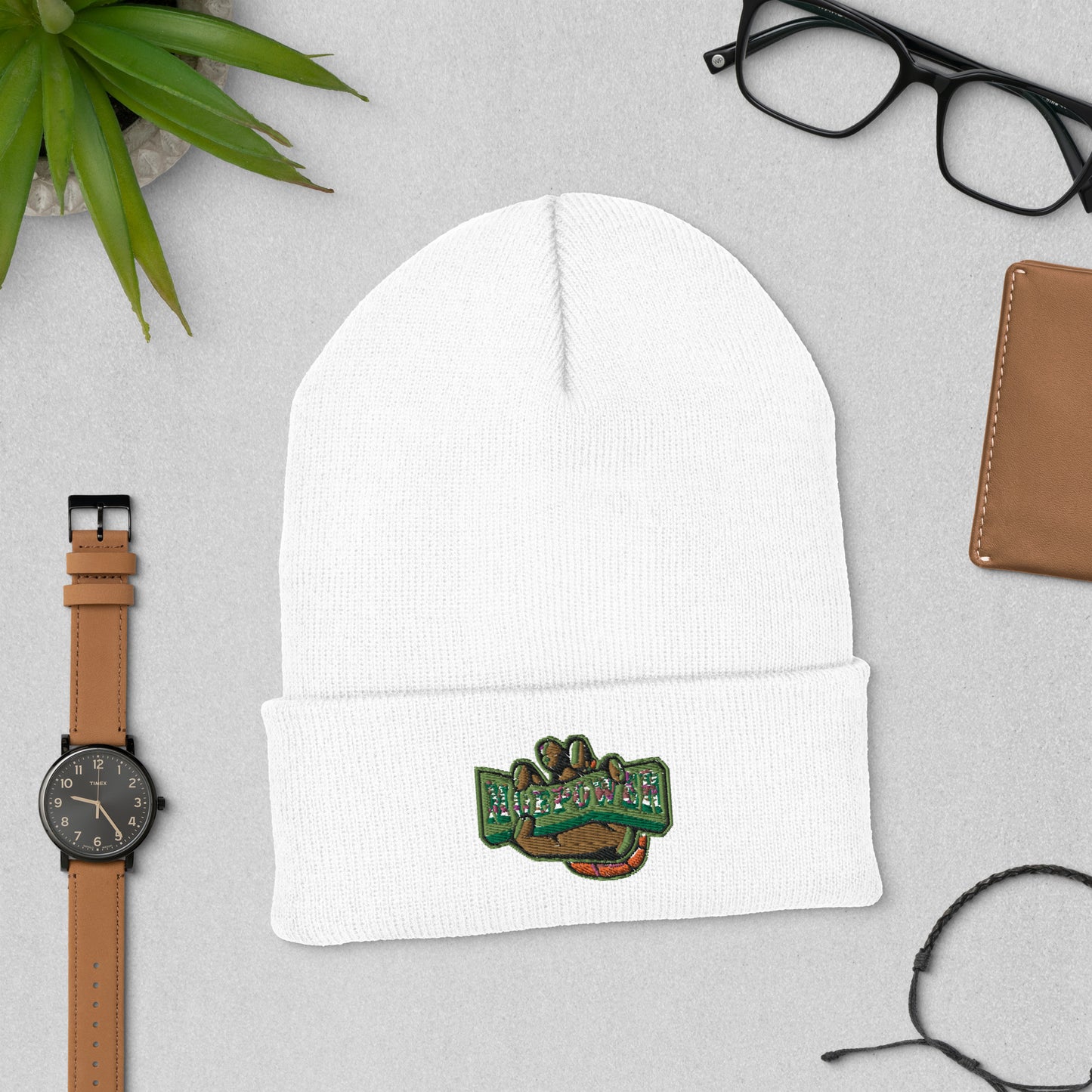 MOE POWR MOE DOLLAZ Cuffed Beanie
