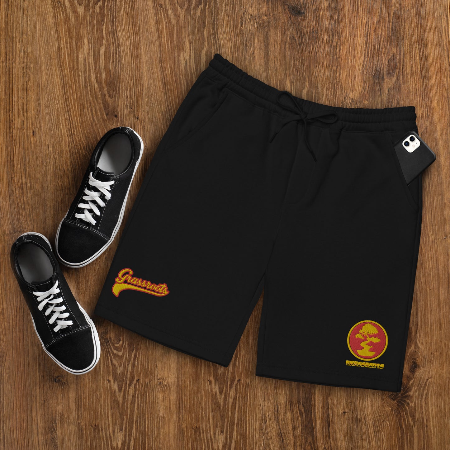 Men's fleece shorts