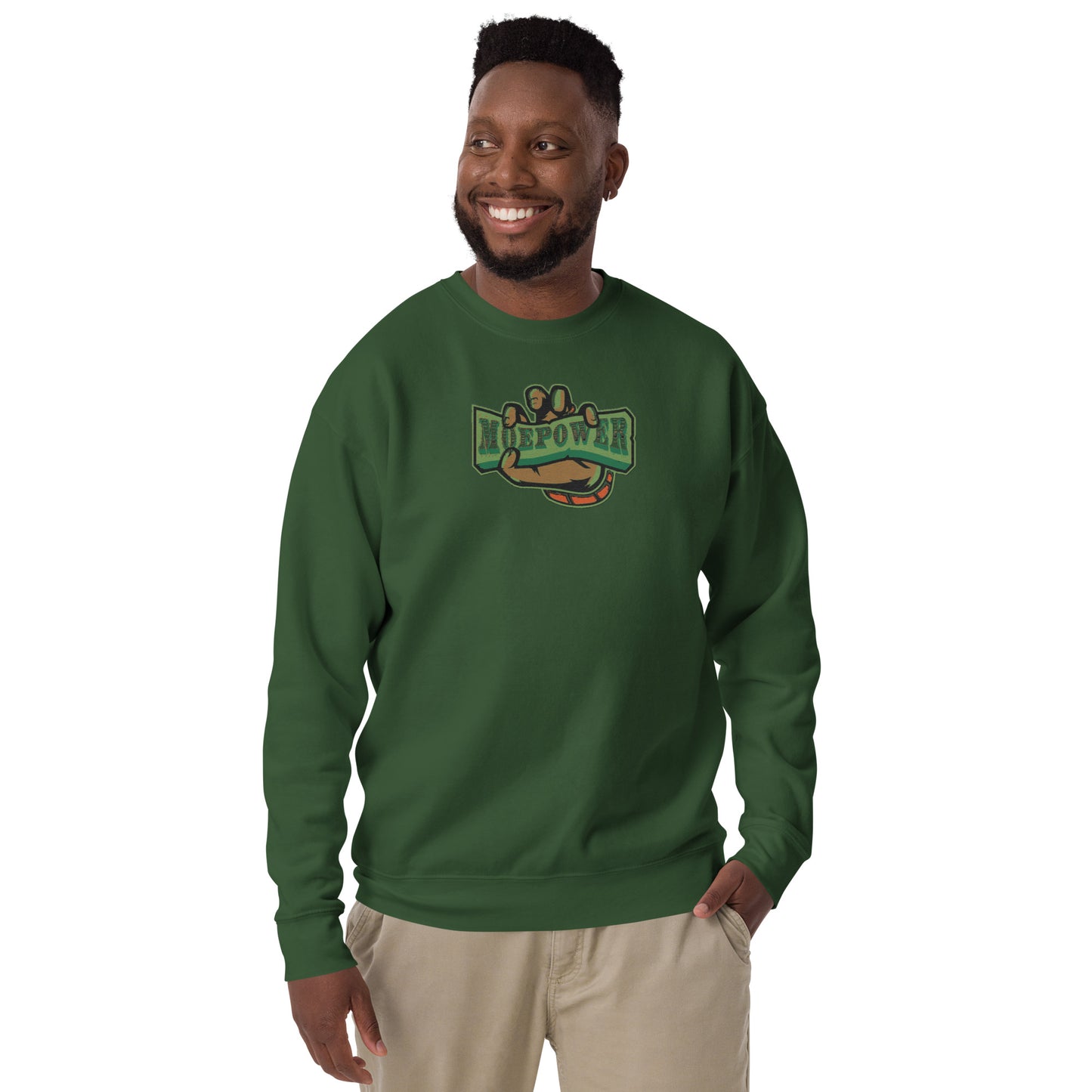 MOE POWER MOE DOLLAZ Unisex Premium Sweatshirt