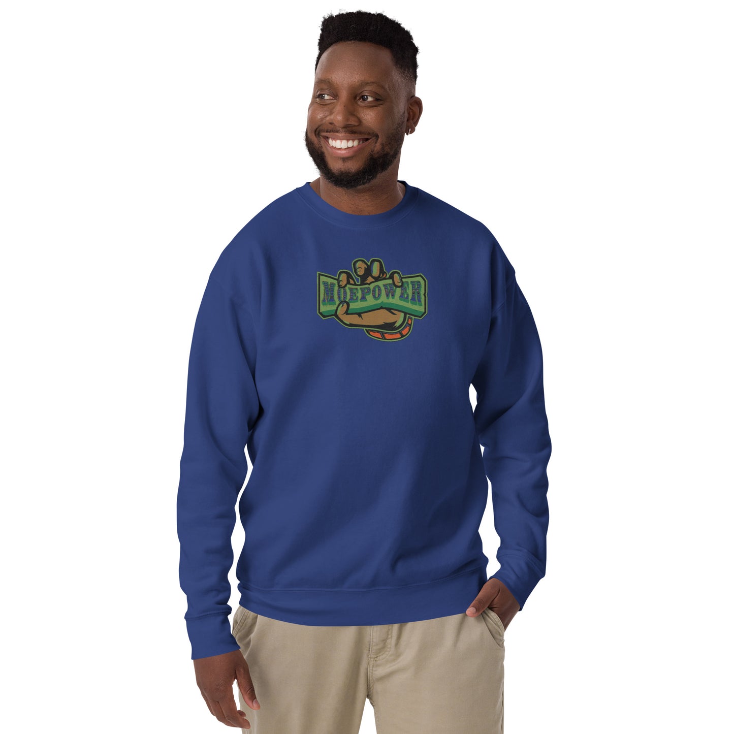 MOE POWER MOE DOLLAZ Unisex Premium Sweatshirt